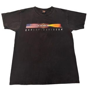 Vintage Harley Davidson Black Tee